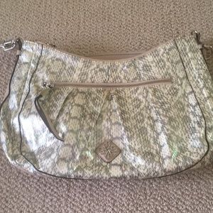 Vera Wang shimmery medium handbag